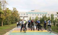Avrupa Hareketlilik Haftası’nda Nilüfer Belediyesi çalışanları işe bisikletle geldi.