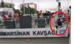 Bursa’da köprüden atlamak isteyen genç kız, polis ekipleri tarafından son anda kurtarıldı