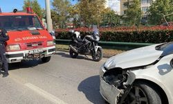 Bursa’da trafiği durma noktasına getiren kazada 1 yaralı