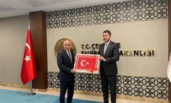 Başkan Aydın Bakan Murat Kurum’u makamında ziyaret etti.