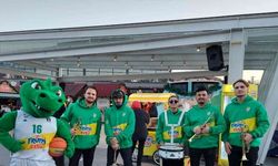 Frutti Extra Bursaspor Basketbol Takımının Genç Bando Grubu'na beğeni