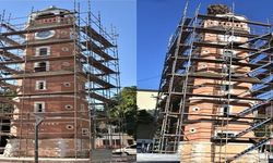 Yenişehir’de tarihî saat kulesinde Restorasyon tamamlandı