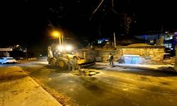 Osmangazi Belediyesi’nden Asfalt çalışmaları gece gündüz sürüyor