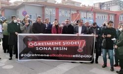 Mudanya ilçesinde: Öğretmene yapılan saldırıyı kınadılar