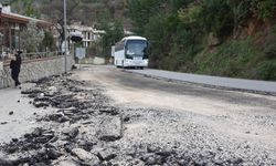 Uludağ'da yol çalışması 2 aydır çileye döndü!