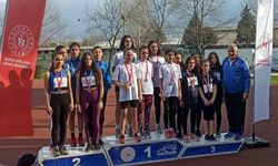 7.Taf Küçükler Atletizm Yarışmaları'nda Mudanyalı atletler final için koştu