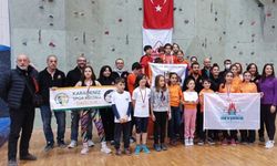 İnegöl Belediyespor spor tırmanış takımı kürsüleri fethetti