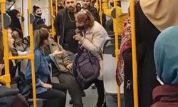 Bursa’da metroda maske takmayan gençleri uyaran yaşlı kadına hakaret!