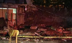Ünlü şefin restoranında istinat duvarı çöktü: 1 ölü, 1 yaralı