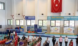 Minik cimnastikçiler Nilüfer’de kıyasıya yarıştı