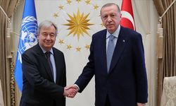 Cumhurbaşkanı Erdoğan BM Genel Sekreter ile görüştü