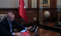Cumhurbaşkanı Erdoğan Lapid'le görüştü