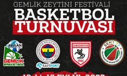Gemlik Zeytini Basketbol Turnuvası programı belli oldu