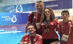 Milli Yüzücüler 3 altın 1 gümüş kazandı