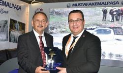 Bursa Mustafakemalpaşa'nın gençlik çalışmalarına başarı ödülü