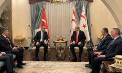 Bakan Özer'den KKTC Cumhurbaşkanı Tatar'a ziyaret