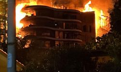 İzmir'de büyük bir sitede yangın!