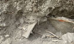 İznik’te Bizans dönemine ait mezar ve insan kemikleri bulundu