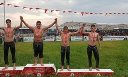 Bursa'lı güreşçiler 16 madalya kazandı