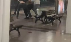 Bursa'da Metro istasyonunda kavga