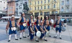 Kılıç kalkan Zagreb’te gönülleri fethetti!