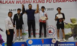 6. Balkan Wushu Kung Fu Şampiyonası’na Karacabey damga vurdu!