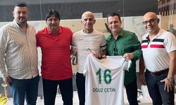 Bursaspor yönetimi, Oğuz Çetin’i ziyaret etti!