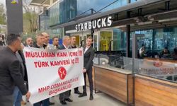MHP’liler Starbucks’taki gençleri Türk kahvesi içmeye davet etti