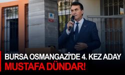 Bursa Osmangazi'de 4. kez aday Mustafa Dündar!