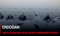 Erdoğan: "BAE ile 50 milyar dolar ticaret hacmi hedefliyoruz"