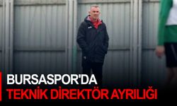 Bursaspor'da Teknik Direktör ayrılığı