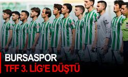 Bursaspor, TFF 3. Lig’e düştü