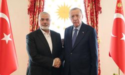 Erdoğan, Hamas lideri ile görüştü