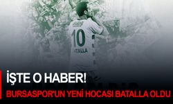 İşte o haber! Bursaspor'un yeni hocası Batalla oldu