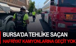 Bursa’da tehlike saçan hafriyat kamyonlarına geçit yok