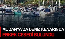 Mudanya'da deniz kenarında erkek cesedi bulundu