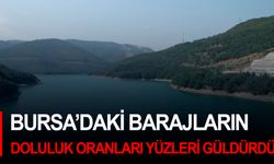 Bursa’daki barajların doluluk oranları yüzleri güldürdü