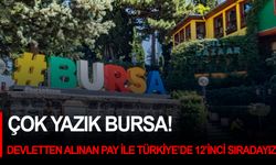 Çok yazık... "Bursa devletten aldığı payda 12’inci sırada"