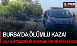 Bursa'da ölümlü kaza! Uçan otomobilin kadranı 100’de takılı kaldı...