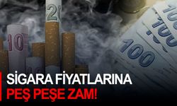 Sigara fiyatlarına peş peşe zam!