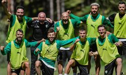 Bursaspor günün ilk idmanını sabah saatlerinde gerçekleştirdi