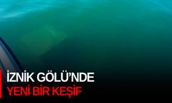 İznik Gölü’nde yeni bir keşif