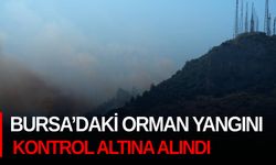 Bursa’daki orman yangını kontrol altına alındı