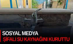 Sosyal medya şifalı su kaynağını kuruttu