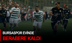 Bursaspor evinde berabere kaldı