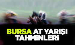 27 Eylül Bursa at yarışı tahminleri