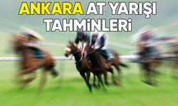 26 Eylül Ankara at yarışı tahminleri