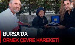 Bursa'da örnek çevre hareketi