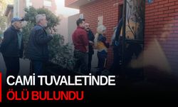 Cami tuvaletinde ölü bulundu