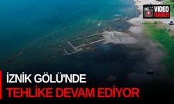 İznik Gölü'nde tehlike devam ediyor